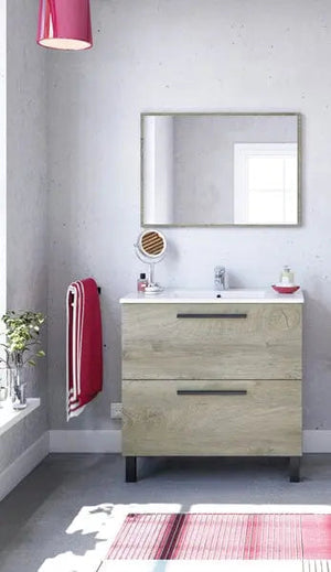 MOBILE BAGNO ATHENA 80X45X80 ROVERE