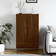 Credenza Rovere Marrone 69,5x31x115 cm in Legno Multistratocod mxl 129276