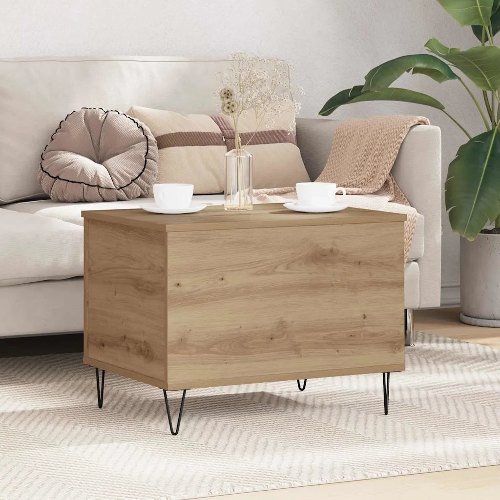 Tavolino da salotto Rovere artigianale 60 x 44,5 x 45 cm 882670
