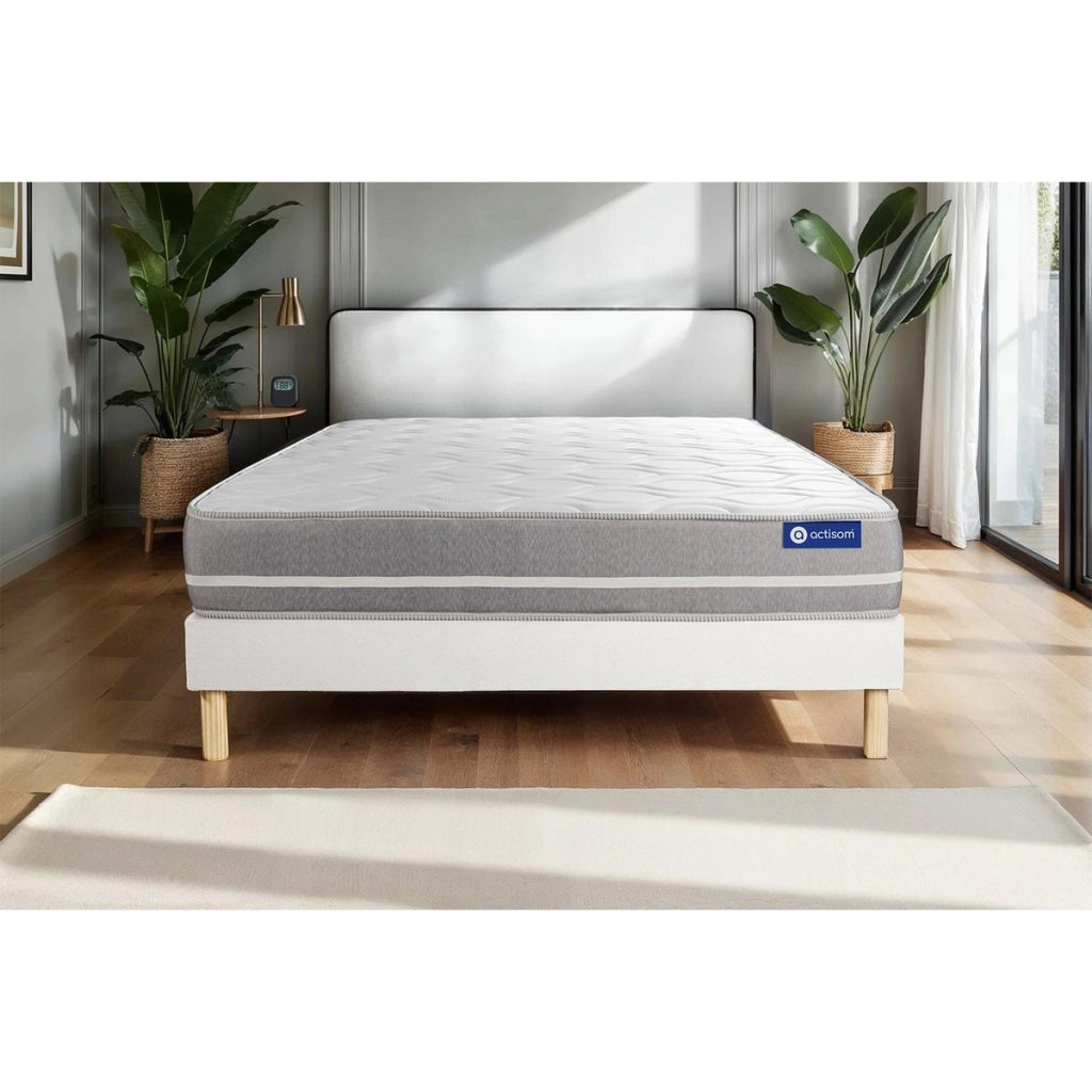 Kit rete e materasso Actiflex touch 130x210cm - Spessore : 20cm - Molle insacchettate - Bilanciato -