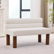 Panca da Ingresso Design Minimalista ¨C Xylo ¨C Legno, Senza Braccioli, per Sala da Pranzo e Camera