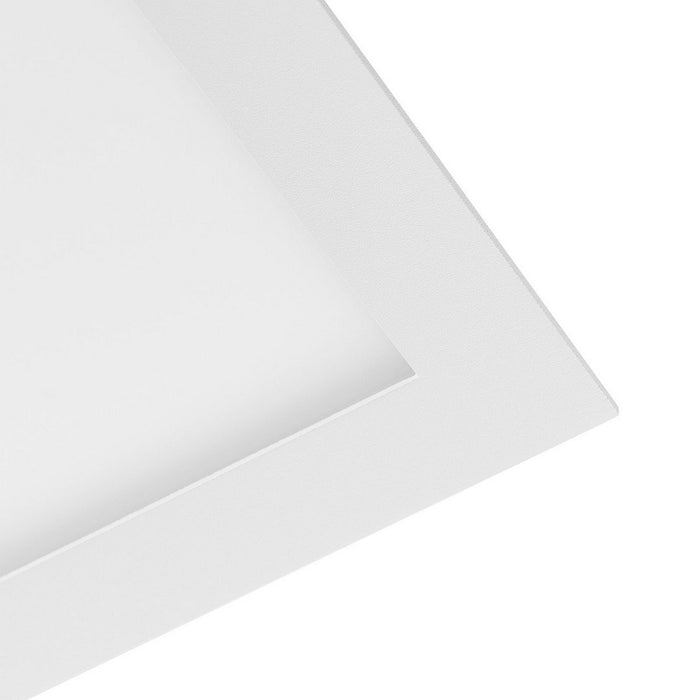 Faretto LED incasso pannello quadrato slim DMX RGB multicolore luce calda 24V impermeabile cromoterapia box doccia bagno 23W foro 155x155