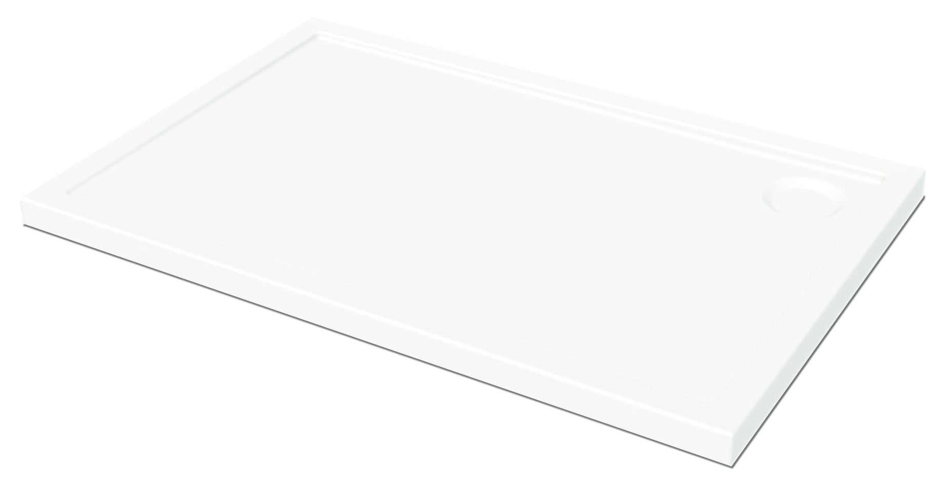 Piatto doccia 80x140 acrilico oceano ultraslim h 5 cm