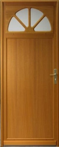 Porta di servizio in legno 'Pixos' 200X80 a sinistra a spinta (dimensioni tabella) senza maniglia