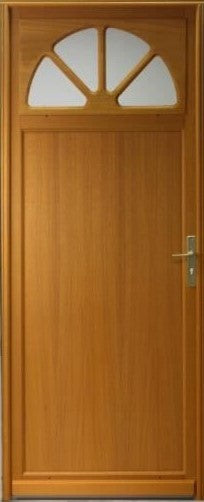 Porta di servizio in legno 'Pixos' 200X80 a sinistra a spinta (dimensioni tabella) senza maniglia