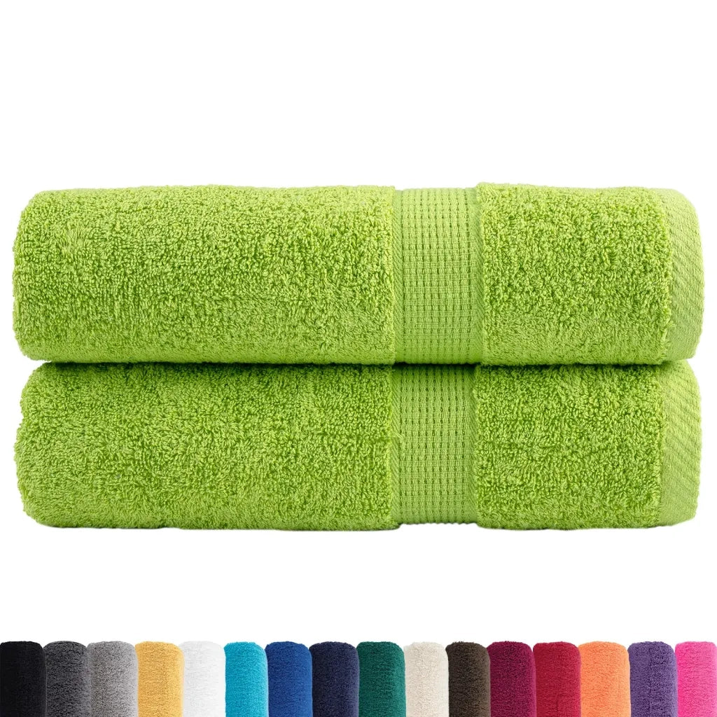 Asciugamani da Doccia SOLUND 2 pz Mela 70x140 cm 600 g/m² 137500