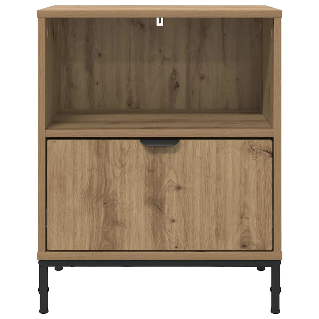 Armadio da Notte rovere artigianale 49 x 36 x 61 cm