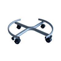 Tecnokit TREPPIEDE PIEDISTALLO PER FUSTO OLIO IN ACCIAIO BASSO CON RUOTE