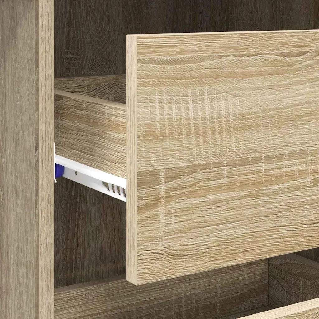 Scrivania Rovere Sonoma 90 x 37.5 x 75 cm Legno multistrato 869492
