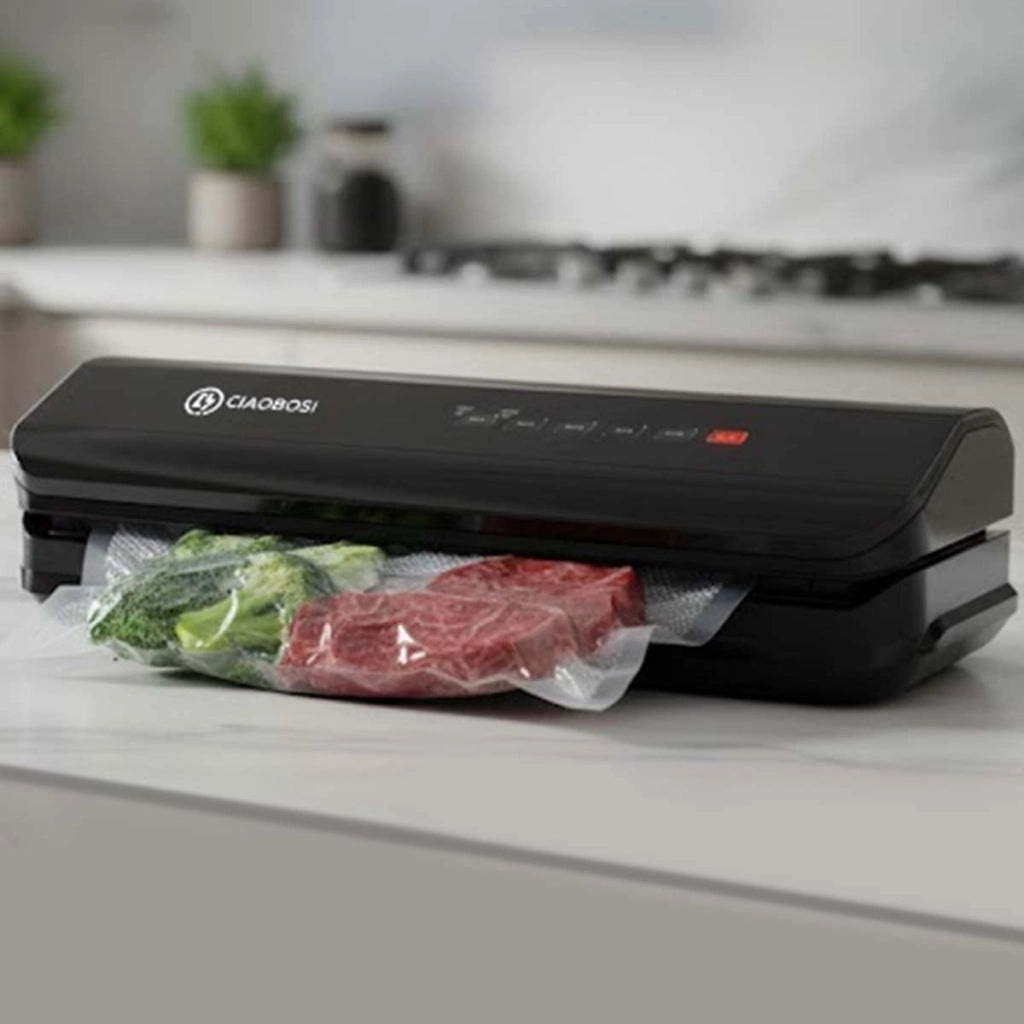 Macchina automatica per sottovuoto per alimenti da 120W Nero Avizar