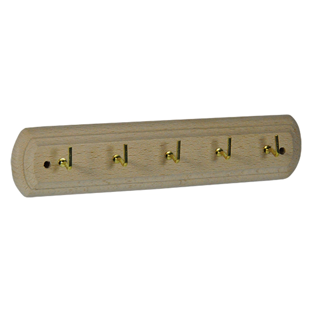 APPENDITUTTO ADESIVO LEGNO 5 posti - pz. 1  - Blister Koncreto