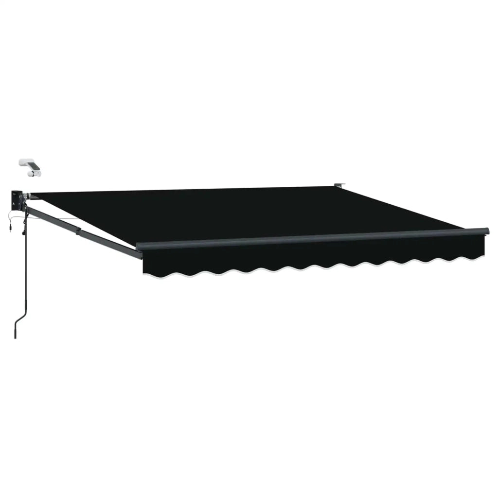 Tettuccio Elettrico Retrattile Nero 3,5 x 2,5 m 3419790