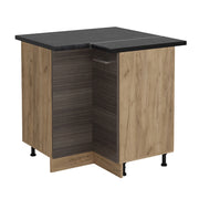Vicco Mobile ad angolo cucina Grigio nobile 75.6 cm , PL Antracite