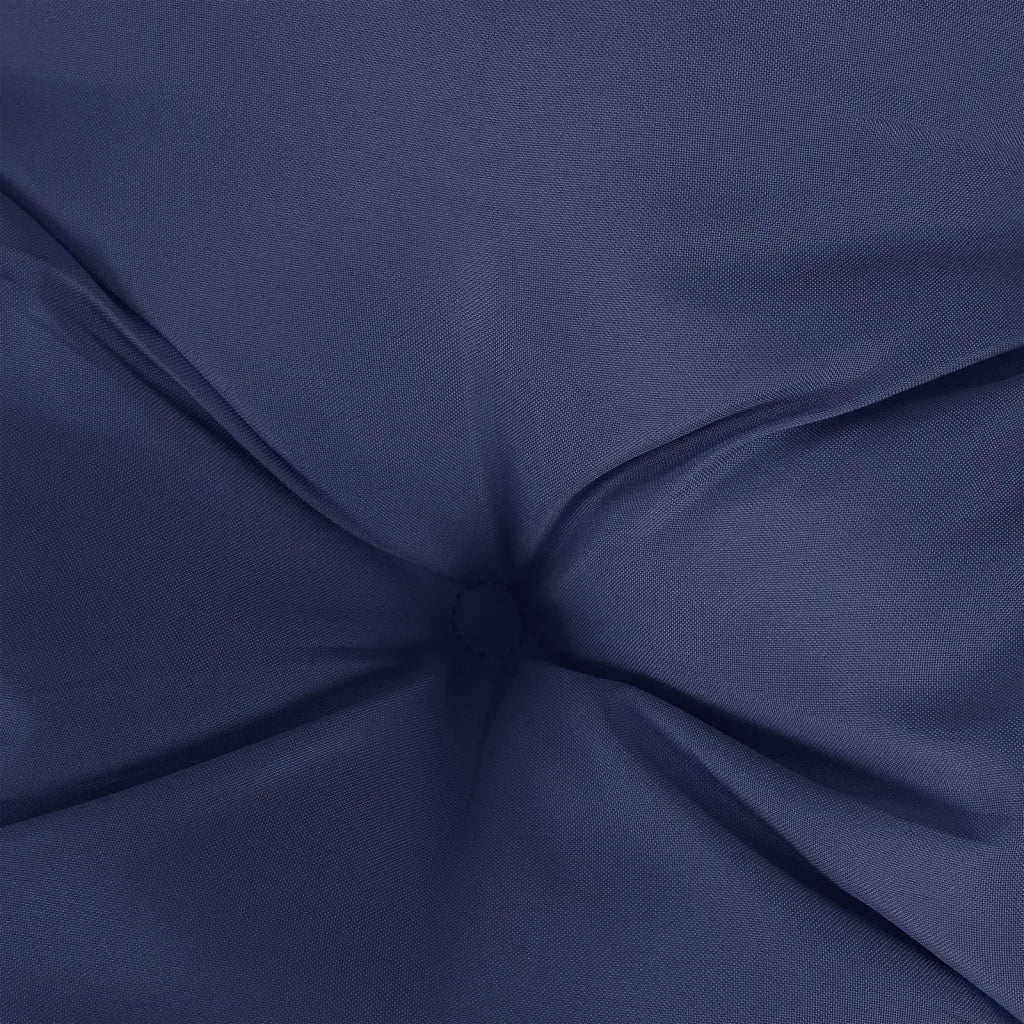 Cuscini per Panca 2 pz Blu Marino 180x50x7 cm in Tessuto Oxford 379106