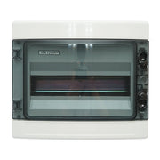 Pannello portafusibili da superficie 1 fila, 12 moduli 295x255x130mm IP65 Breckner Germany