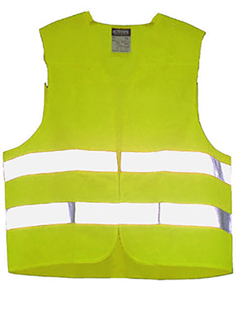 Giubbotto di segnalazione ad alta visibilitÃ  omologato colore giallo