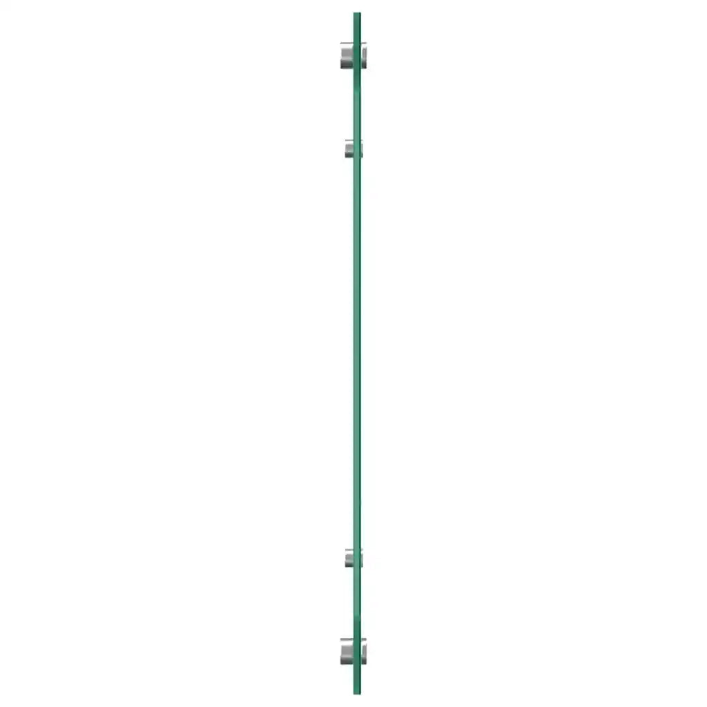 Schienale da cucina 2 pz Trasparente 110 x 40 cm CFW4221806