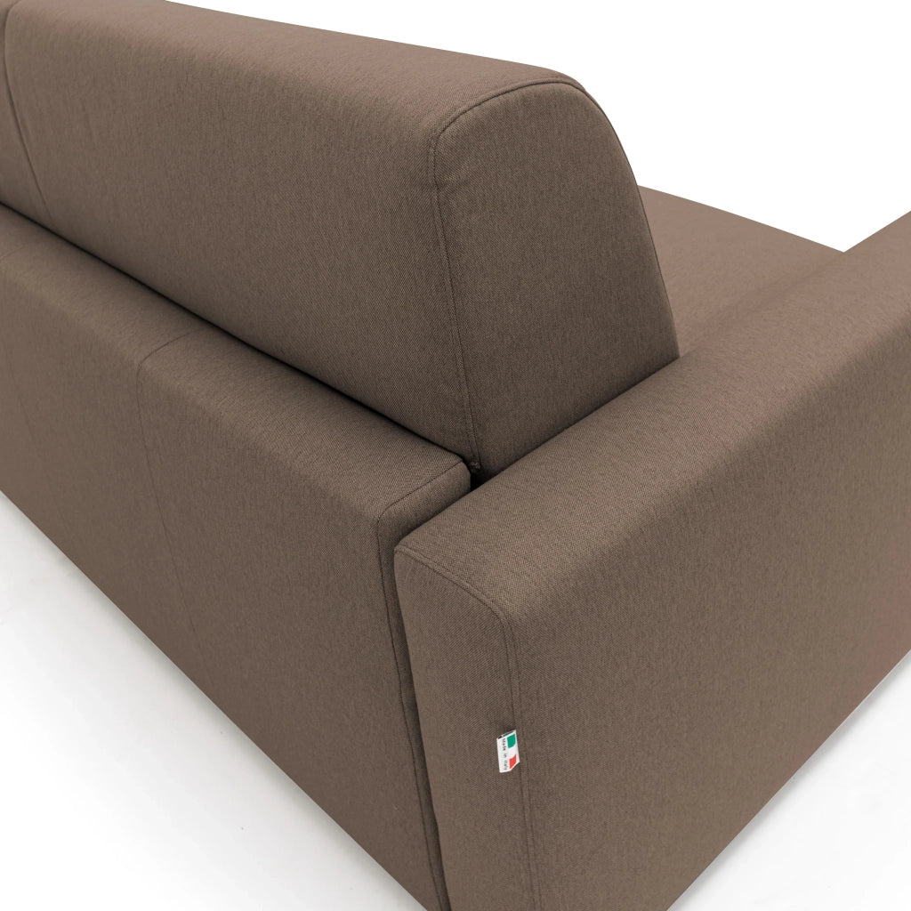 Kansas Divano letto matrimoniale H20 impermeabile 172 cm  marrone