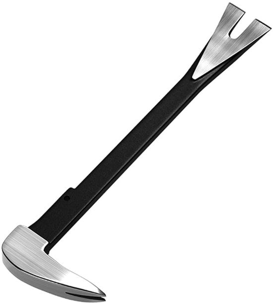 Attrezio di Nageltrek per uso pesante - Barra di scavo miniatura a forma di gatto - Barra di claw per uso generico - Acciaio di carbonio - Duraturo - 500 gram - Koevoet