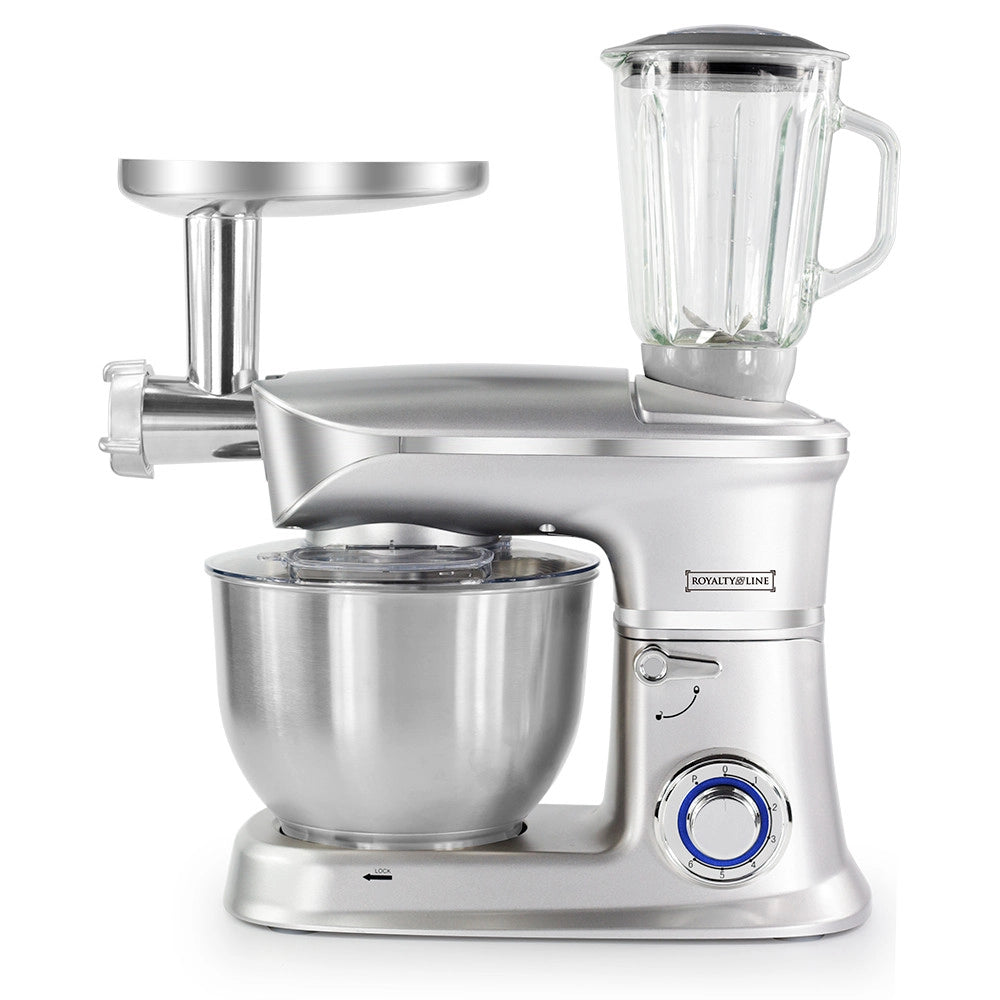 Trade Shop - Superchef Robot Da Cucina Impastatrice Planetaria Frullatore Tritacarne Accessor -