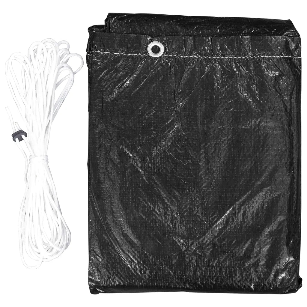 Teli per Mobili da Giardino 2 pz-Coprimobili da giardino a L 12 Occhielli 250x250x90 cm