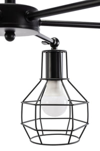 Lampada Da Soffitto Pensile Metallico Loft APP735-6C