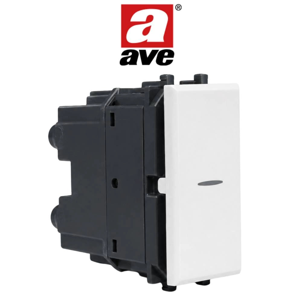 Deviatore assiale illuminabile 10ax 250v serie s44