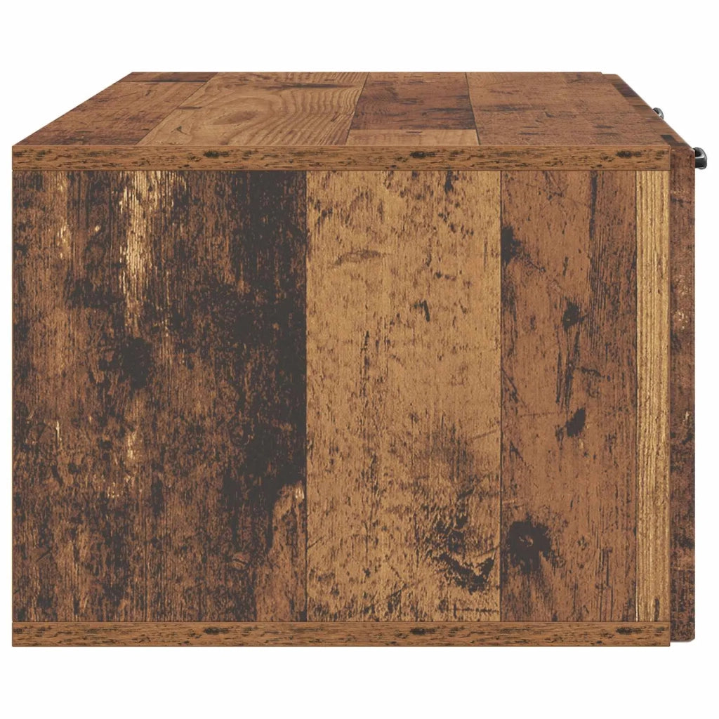 Mobile Porta TV da Muro Legno antico 98 x 41 x 30 cm 899383