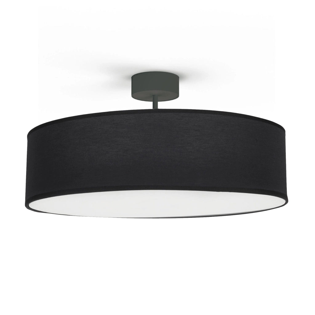 Lampadario da soffitto Nowodvorski Violet 3xE27 50 cm nero