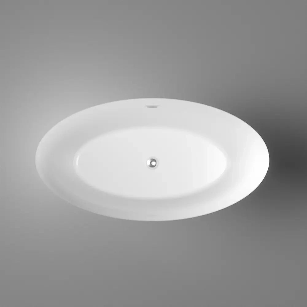 Vasca da bagno freestanding 170cm bianco lucido Mod. Leonor