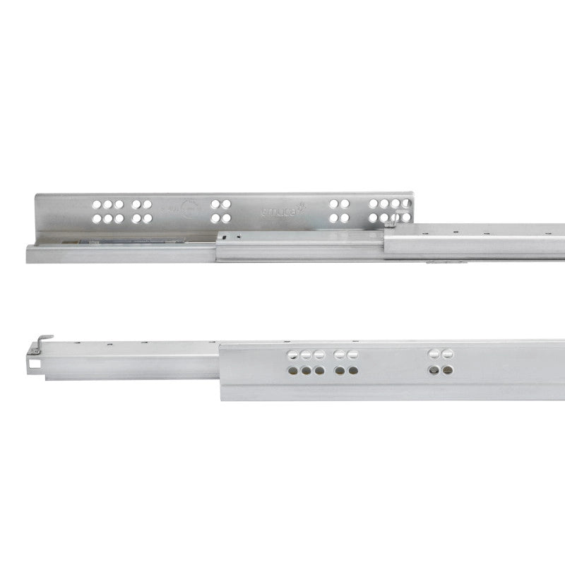 Cassetto esterno Vertex 40 kg con laterale in vetro 93 mm di altezza, 450 mm di profondità, Acciaio, Alluminio e Vetro