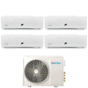 Condizionatore OneClima Quadri Split Inverter serie PRO 9+9+9+9 con MLT42x5/Y24 R-32 Wi-Fi Optional 9000+9000+9000+9000