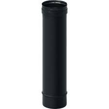 Tubo dritto inox nero ml.1,00 d. 100 b08x9znn9t