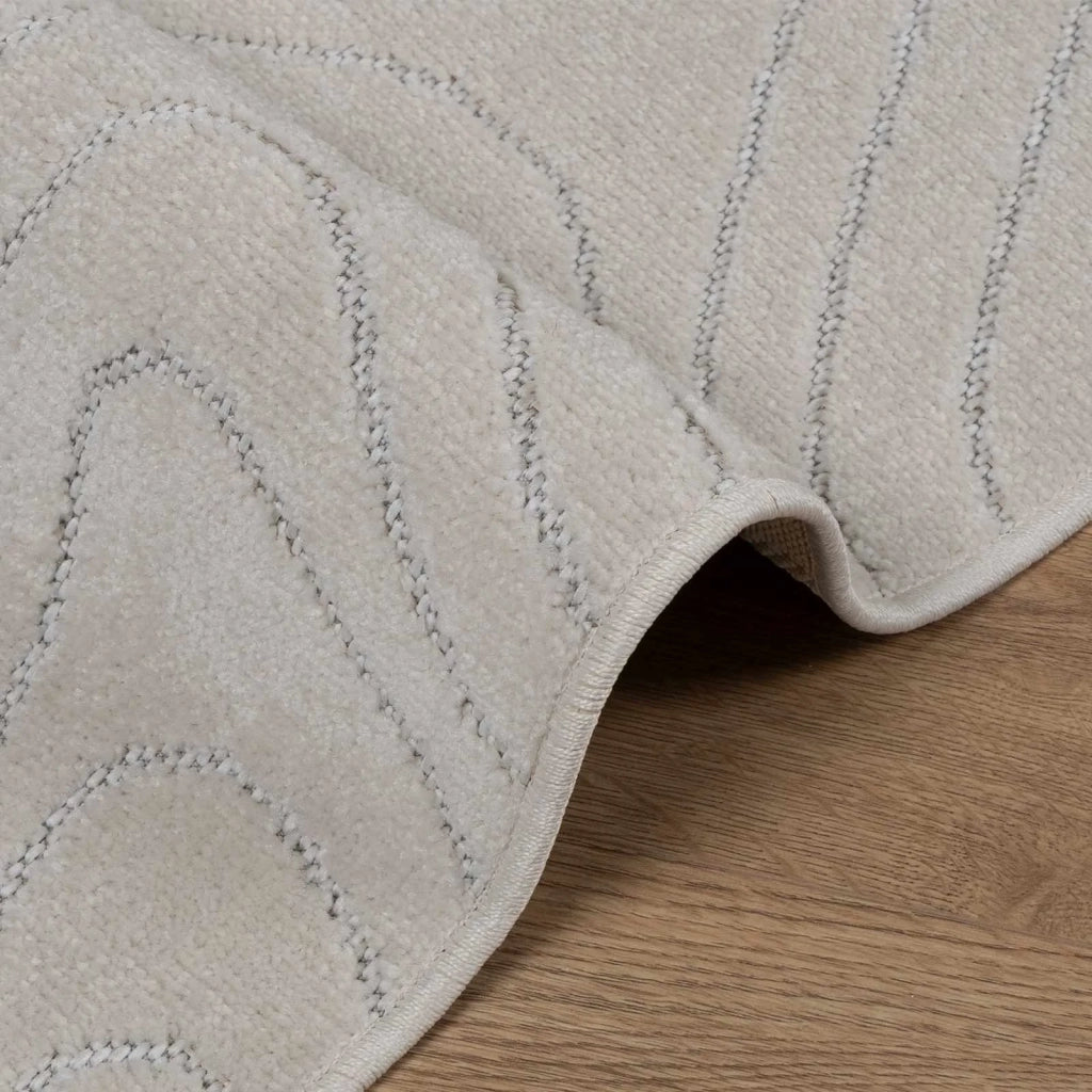 Tappeti per area Quadrato PALMERAS Crema 240 x 240 cm