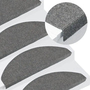 Tappetini Autoadesivi per Scale 20 pz Grigi 65x22,5x3,5 cm 3365911