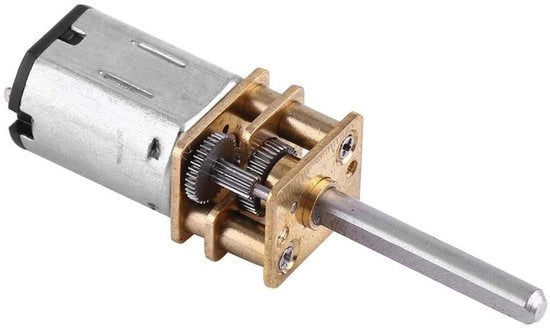 Motore elettrico 12V 2000RPM - Regolatore di velocità - Alta coppia - Trasmissione metallica - Adatto per auto RC - robotica - giocattoli DIY