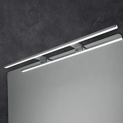 Specchio LED 100x70 cm reversibile con luce naturale