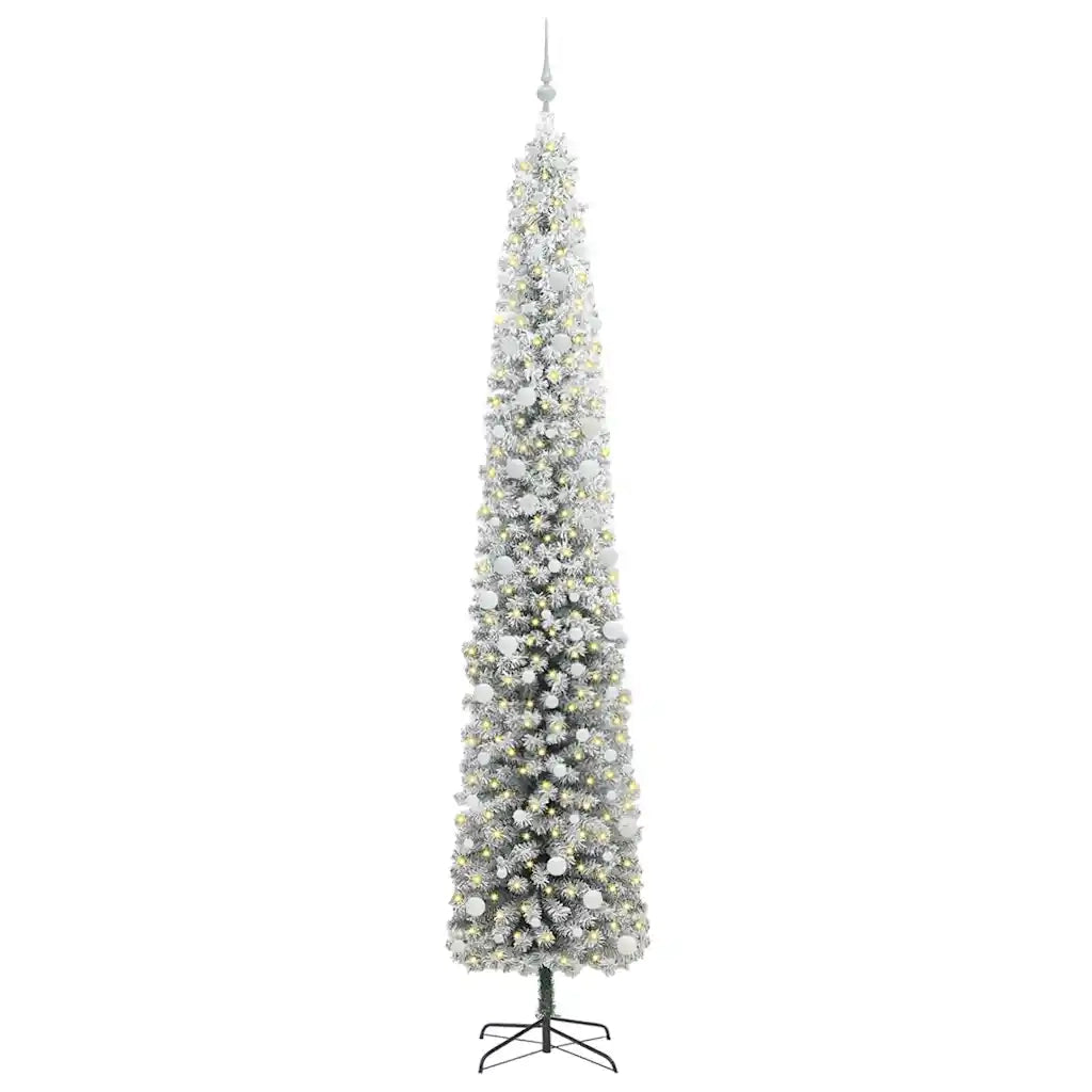Albero di Natale | Decorazioni natalizie artificiale con 300 LED Verde 300 cm