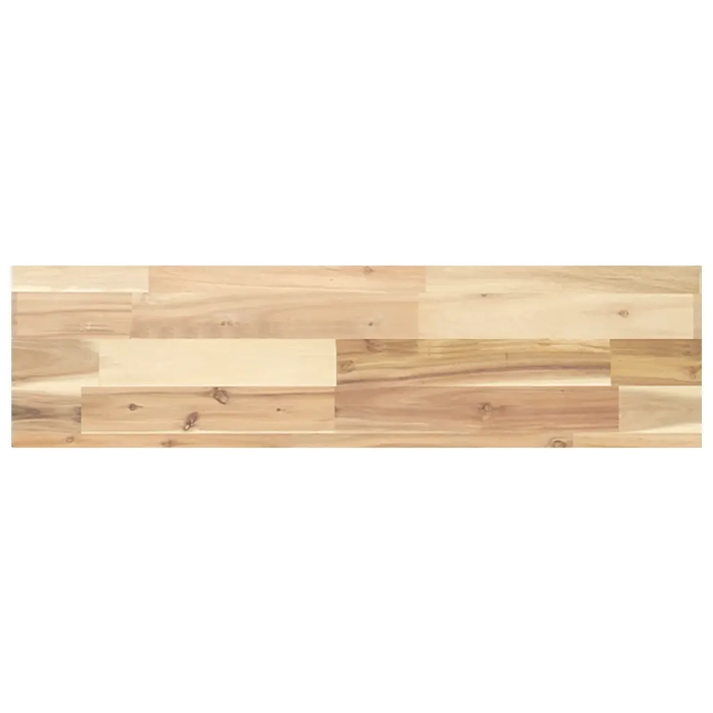 vidaXL Ripiano a Parete 80x20x4 cm Legno Massello Acacia Non Trattato