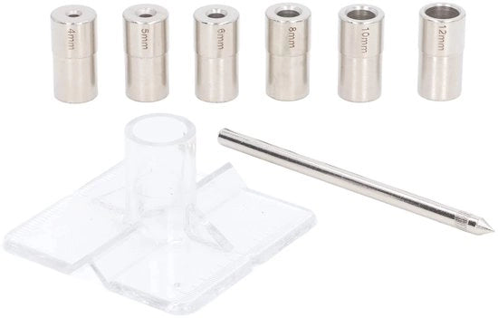 Set di Bulloni a Sezione Automatica - 8 Pezzi - 6 Dimensioni - Acciaio Tramato - Per Bulloni - Montaggio Preciso - Formato Compattibile - Set di Bulloni