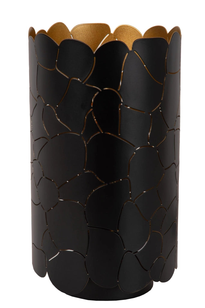 Lampada da tavolo ALMELO nero/oro 1xE27 Lucide