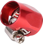 Finitura finale per tubi - Fermo tubo - Piastra di connessione - Lega di alluminio - Tubo di 15 mm di diametro esterno - Viti di serraggio per connessione sicura
