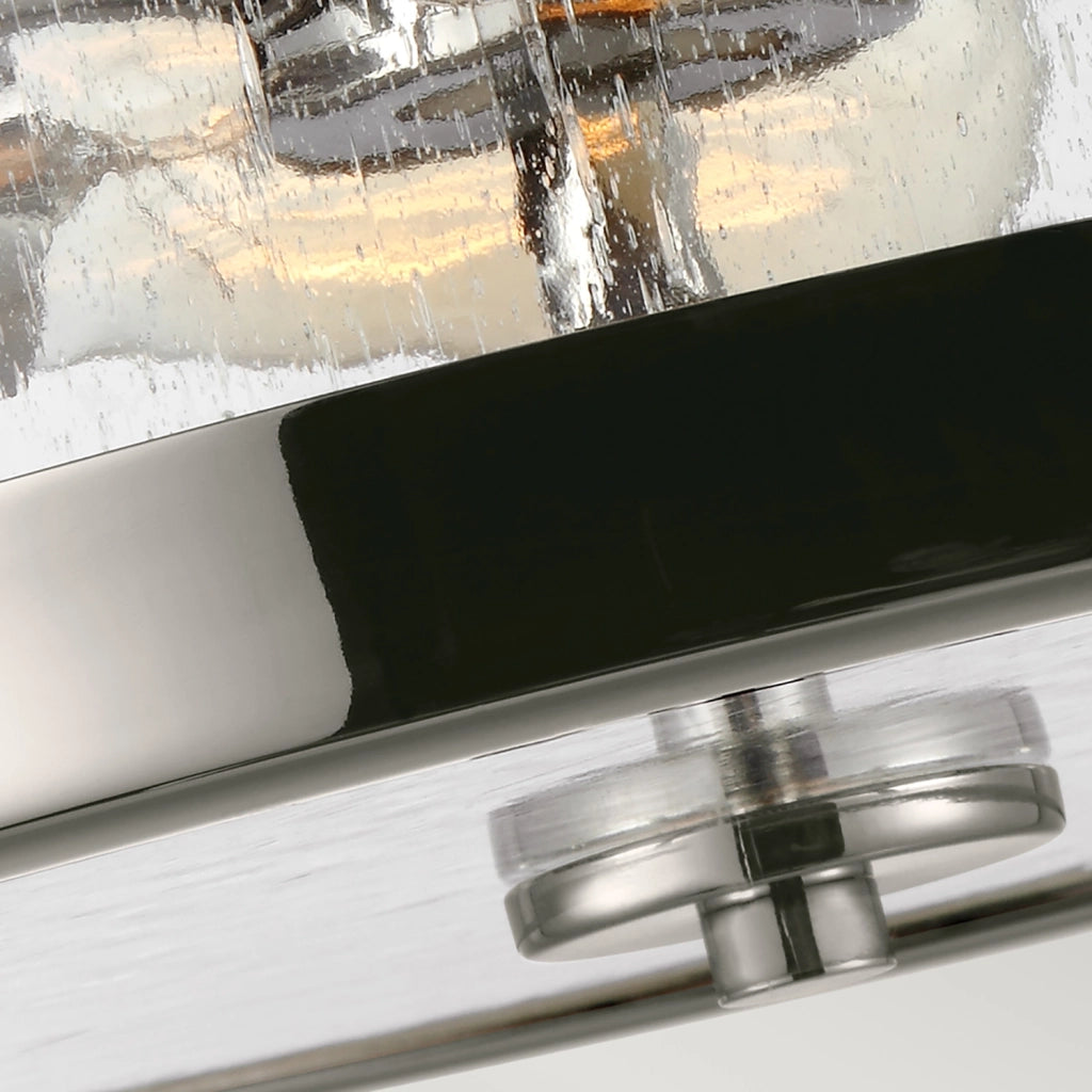 Lampada a Soffitto Tiffany Victory Vetro Bronzo Valiant 2 Luci E27