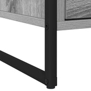 Comodino | Armadio da Notte | Mobiletto da notte Grigio Sonoma 50 x 39.5 x 50 cm Legno multistrato