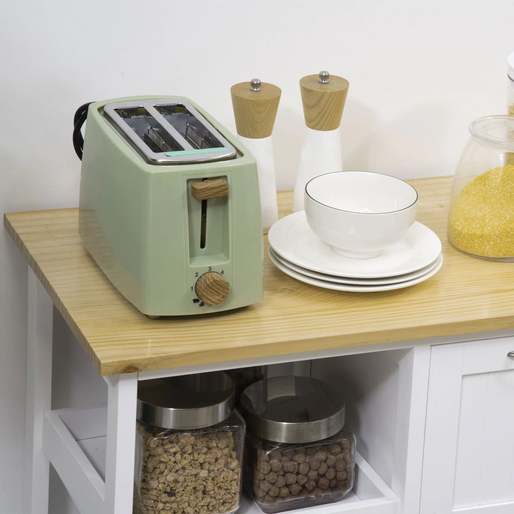 Carrello da cucina con 3 cassetti ¨C Xylo ¨C bianco stile country