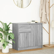 Credenza con Cassetto Grigio Sonoma 71x35x65 cm in Truciolato