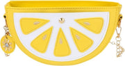 Borsa a spalla in forma di frutta per donne e ragazze - borsa a mano a forma di limone - borsa da crossbody 24x15cm