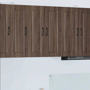 Pannello lavastoviglie 2 pcs Rovere Marrone 30 x 31 x 80 cm 885370