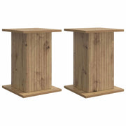 Supporto per piante | Sostegno per piante 2 pz Rovere Artigianale 30,5 x 30 x 43 cm