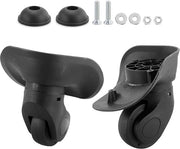 Schiene di sostituzione per valigie - Pieghevoli in plastica - Kit di accessori di riparazione - Assorbe shock - Antiscivolo - Adatto per valigie a rotelle - Ruote di scorta per valigie